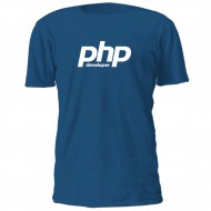 CAMISETA PHP DEVELOPER CORES DIVERSAS