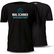 CAMISETA MAIL SCANNER CRYPTO SECURITY