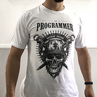 CAMISETA I AM A PROGRAMMER BACKEND DIVISION