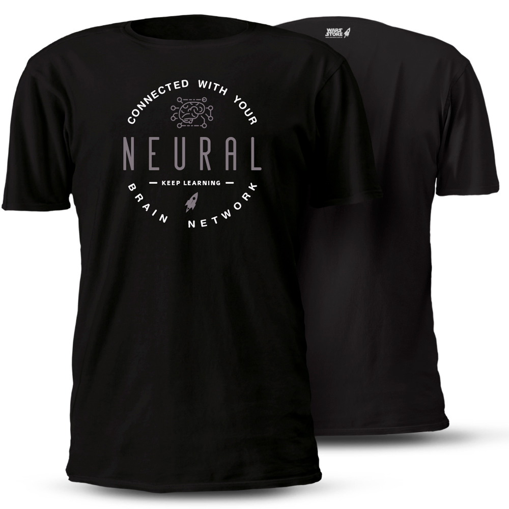 CAMISETA NEURAL KEEP LEARNING