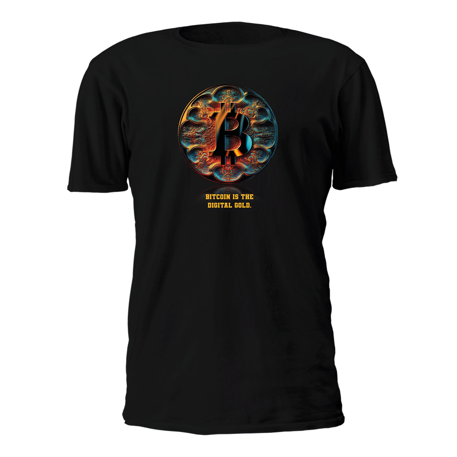 CAMISETA BITCOIN DIGITAL GOLD  OURO DIGITAL